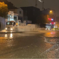 İstanbul'da sağanak etkili oldu