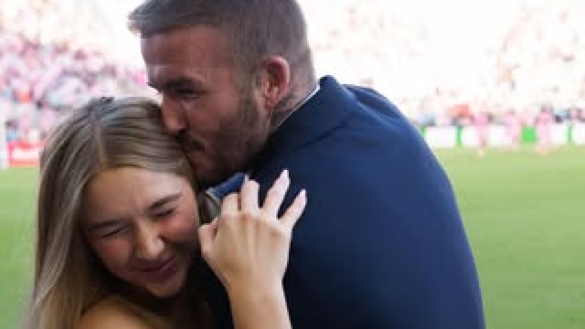 David Beckham şampiyonluğu ailesiyle bir kişi eksi…