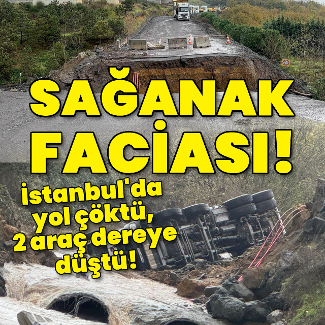 İstanbul'da sağanak taşkınlara yol açtı!