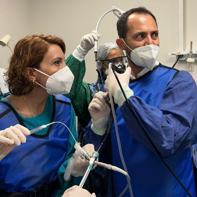 Eksi 100 derecede akciğer biyopsisi