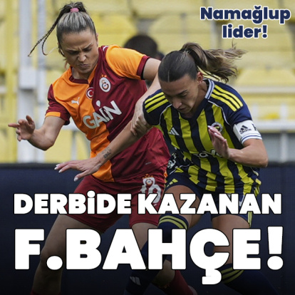 Derbide kazanan Fenerbahçe! - HT Spor