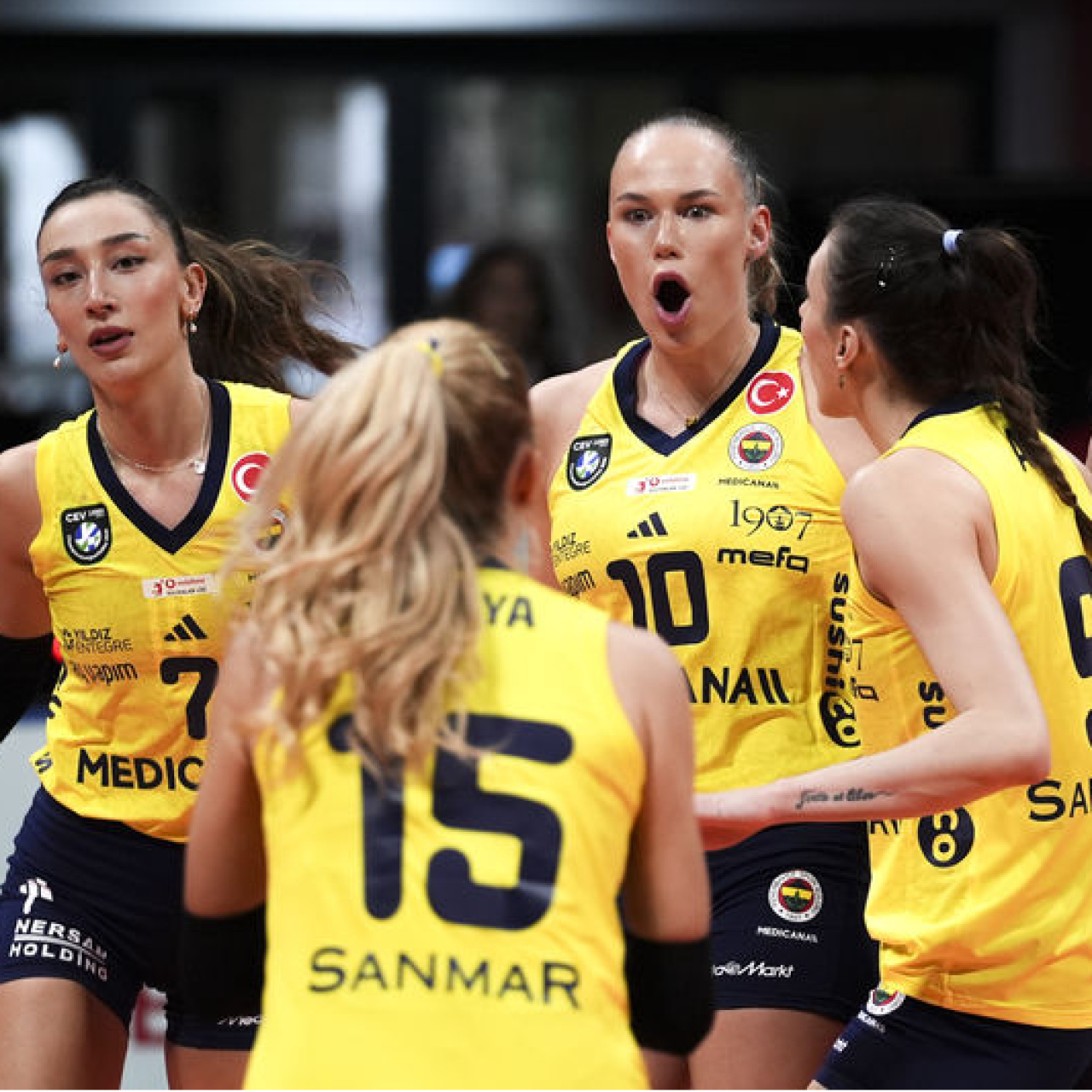 Fenerbahçe Medicana doludizgin!