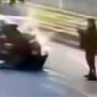 Eski eşiyle evli olan polisi aracıyla ezdi!