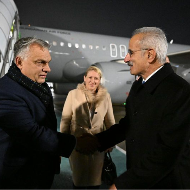 Uraloğlu, Orban'ı karşıladı