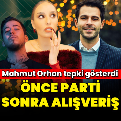 Önce parti sonra alışveriş