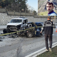 Yola çıkan kedi, kazaya neden oldu