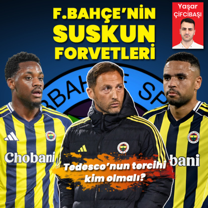 Fenerbahçe'nin suskun forvetleri! Tedesco'nun tercihi kim olmalı?