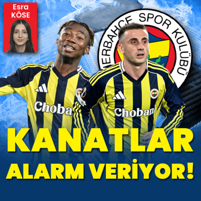 Fenerbahçe'de kanatlar alarm veriyor!