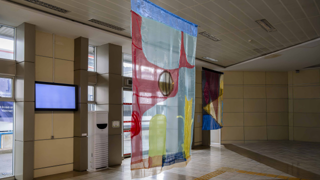 Karşıyaka Vapur İskelesi'nde 'Kısa Bir An'