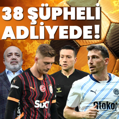 Bahis operasyonundaki 38 şüpheli adliyede!