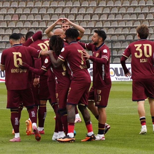 Bandırmaspor evinde 2 golle galip!