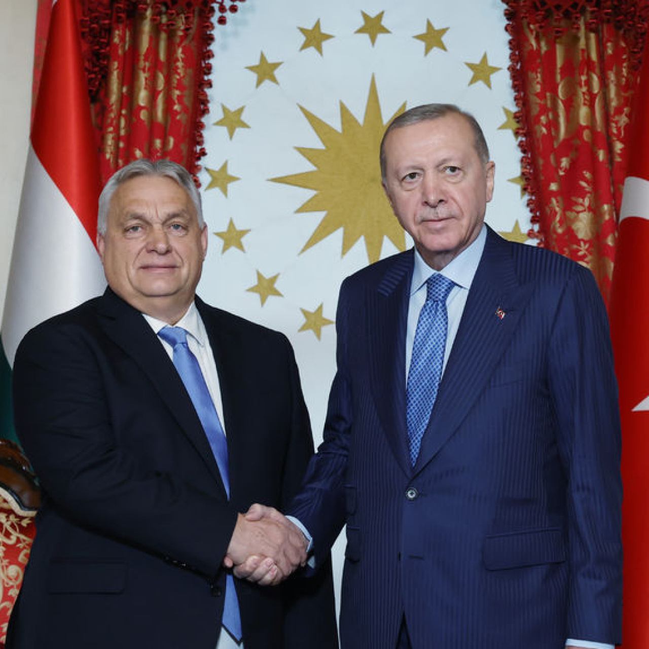 Cumhurbaşkanı Erdoğan, Orban'la görüştü