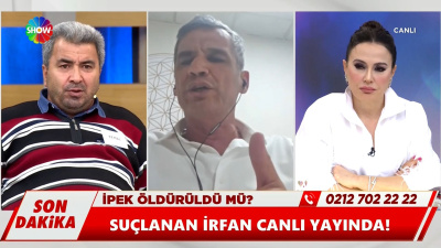 Korkunç videoya canlı yayında cevap verdi