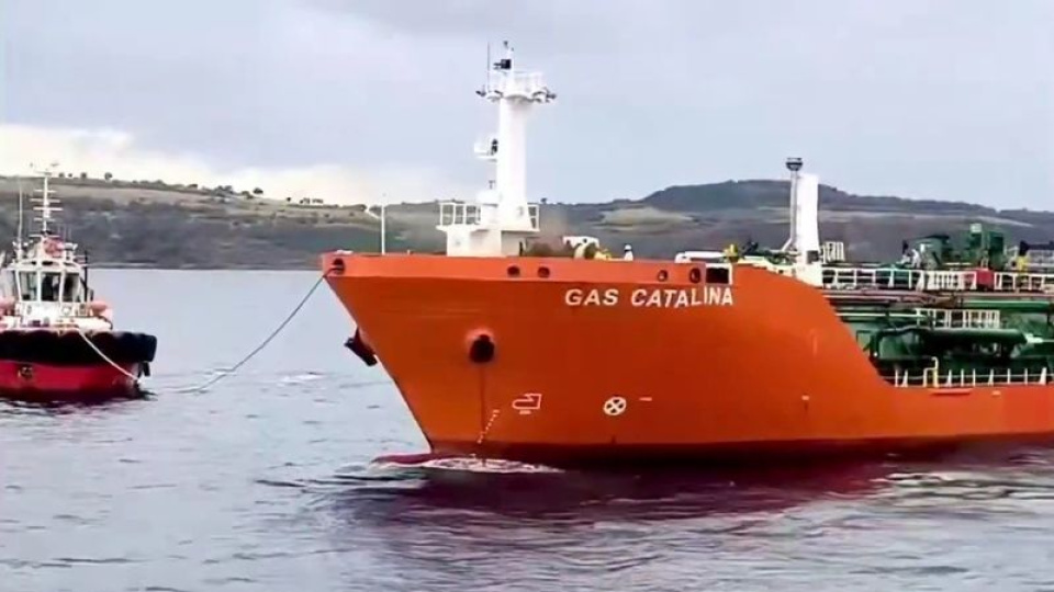 Boğazda gemi arızası