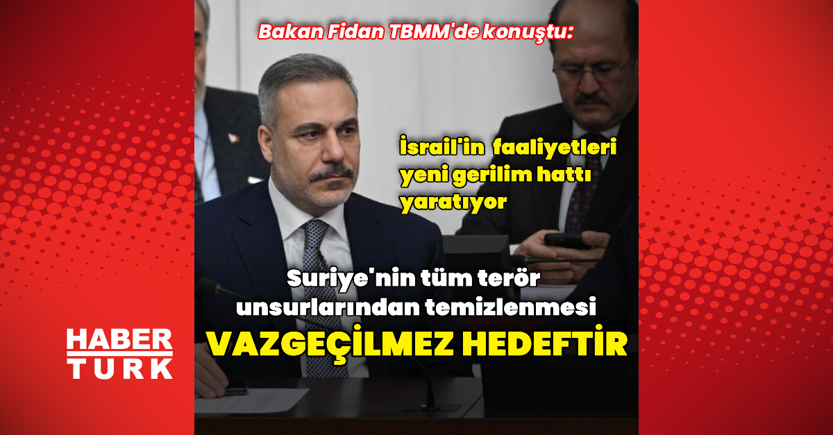 Bakan Fidan: Suriye tüm terör unsurlarından temizlenmeli | Dış Haberler