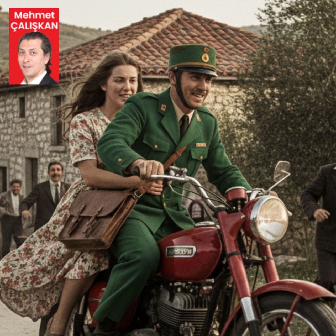 Bak postacı kız kaçırıyor