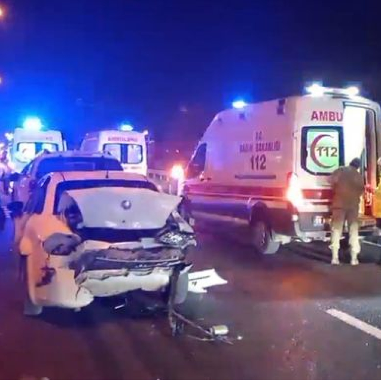 Tekirdağ’da zincirleme kaza: 5 yaralı