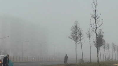 Sis nedeniyle uçak seferleri aksadı