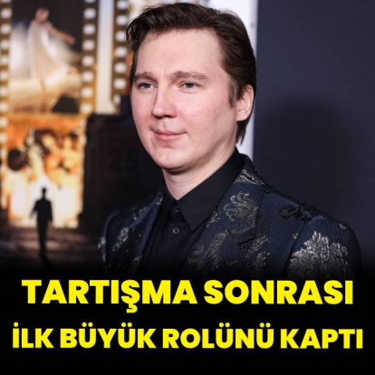 Polemik sonrası ilk büyük rolünü kaptı