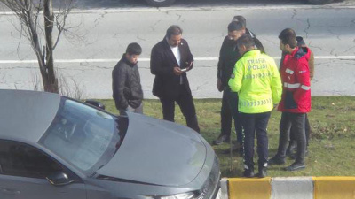 'Şırdancı Mehmet' yayaya çarptı