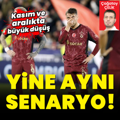 Yine aynı senaryo! Kasım ve aralıkta büyük düşüş