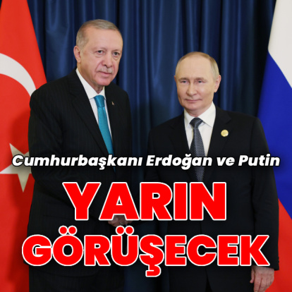 Kremlin: Cumhurbaşkanı Erdoğan ve Putin Türkmenistan'da görüşecek