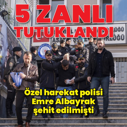 Şehit polisin katil zanlıları tutuklandı