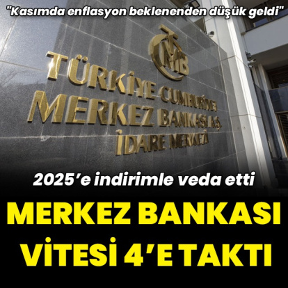 Merkez Bankası faiz kararını açıkladı