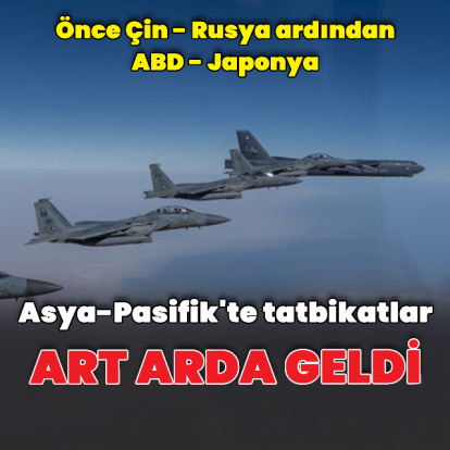 ABD ile Japonya'dan ortak tatbikat