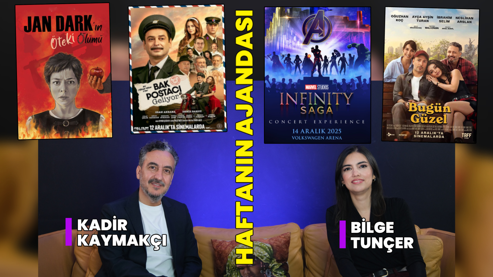 Bak Postacı Geliyor sinemada, Jan Dark'ın Öteki Ölümü sahnede! İşte haftanın kültür sanat ajandası