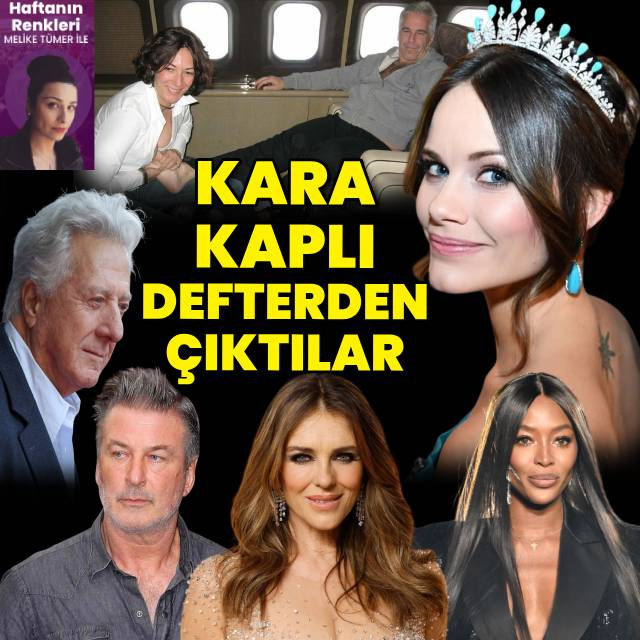 Kara kaplı defterden çıkanlar
