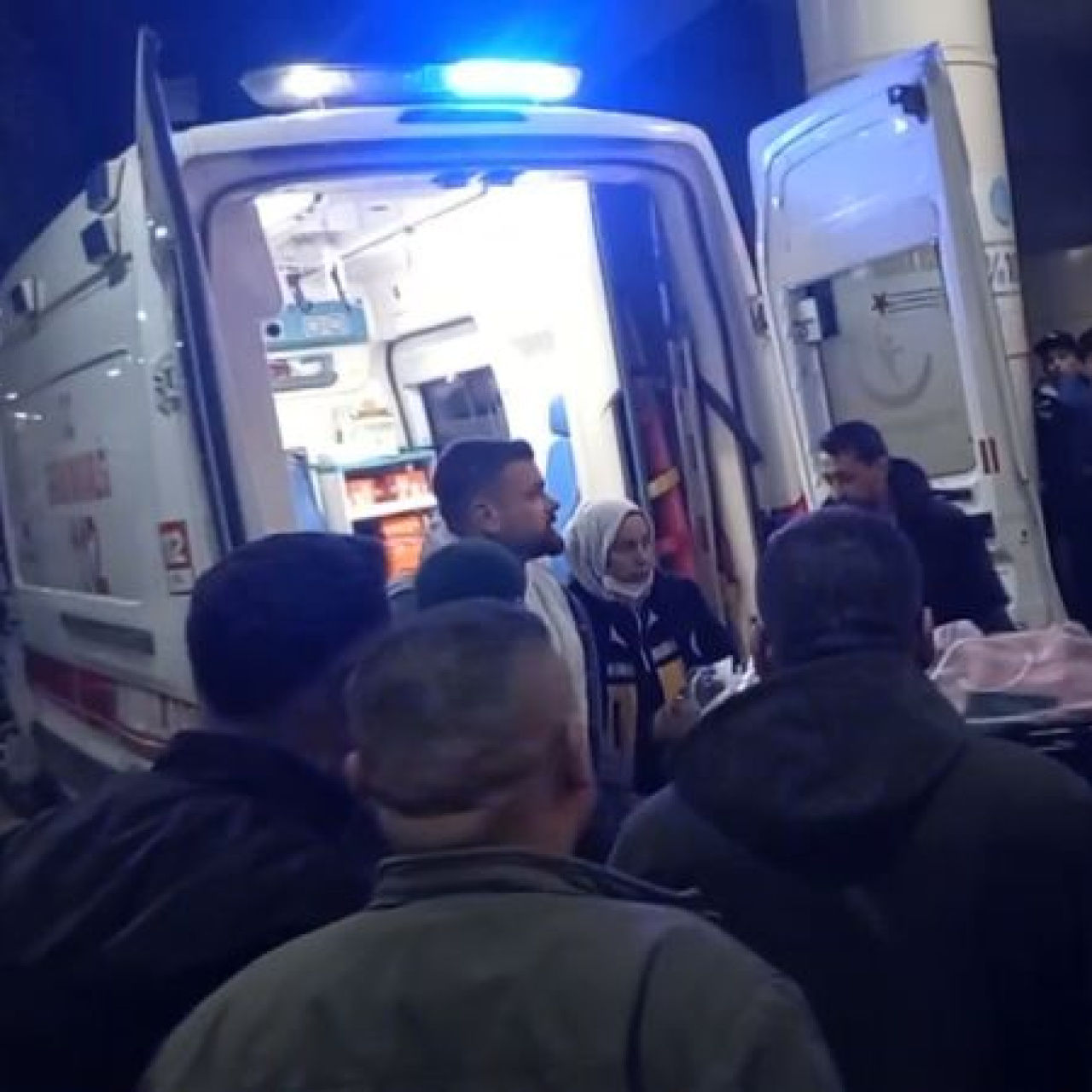 Gazdan etkilenen 5 işçi kurtarıldı