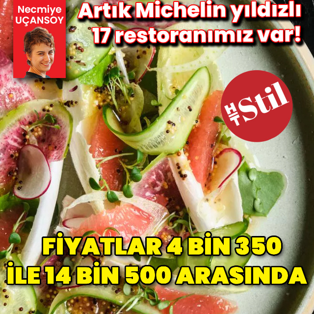 Michelin yıldızlı 17 Türk restoranında fiyatlar nasıl?