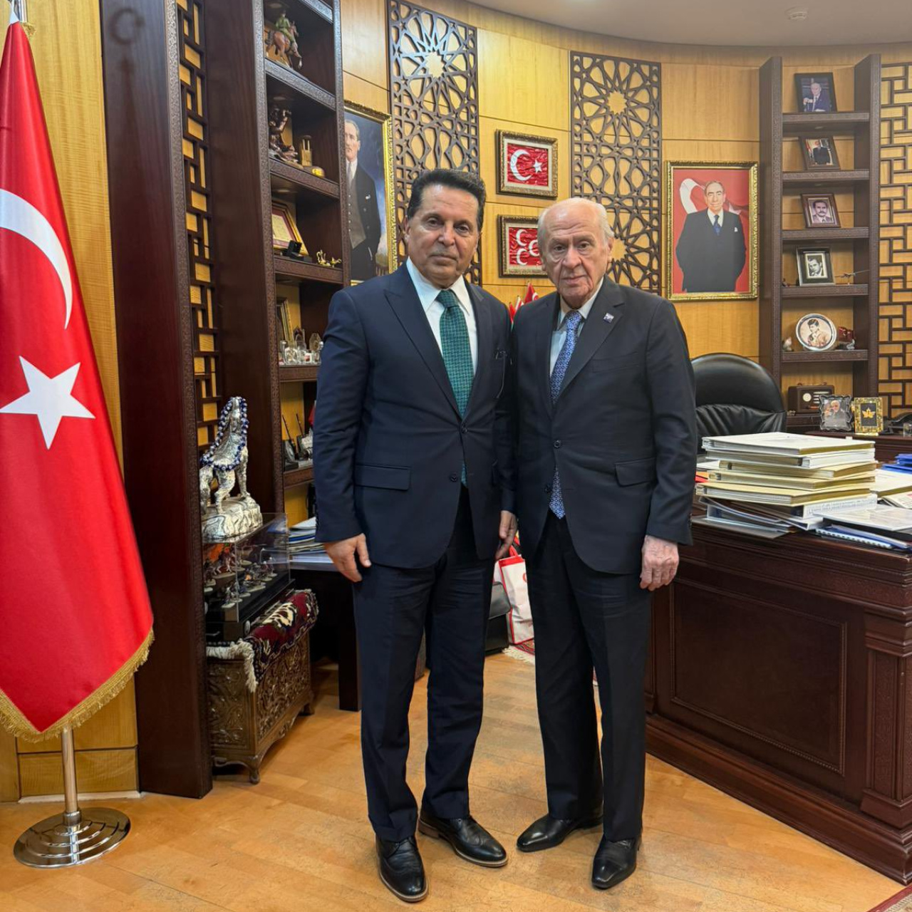 Ahmet Özer'den Devlet Bahçeli'ye ziyaret