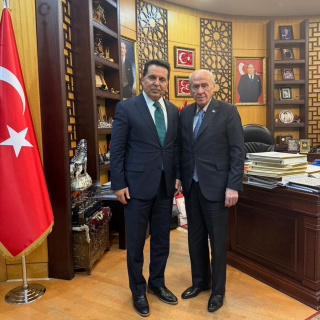 Ahmet Özer'den Devlet Bahçeli'ye ziyaret
