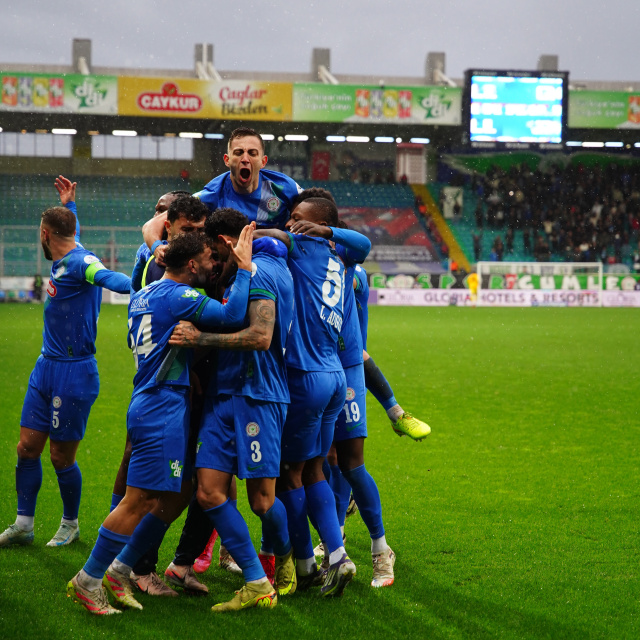 Rize'den 3 gollü zafer