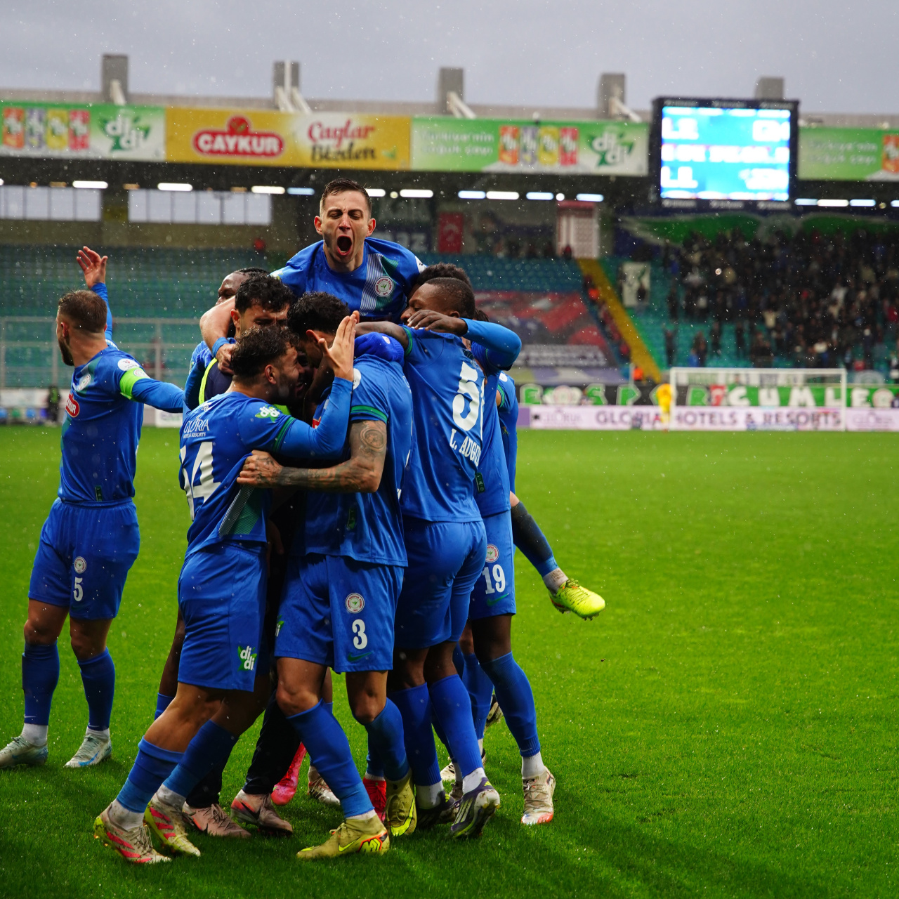 Rize'den 3 gollü zafer