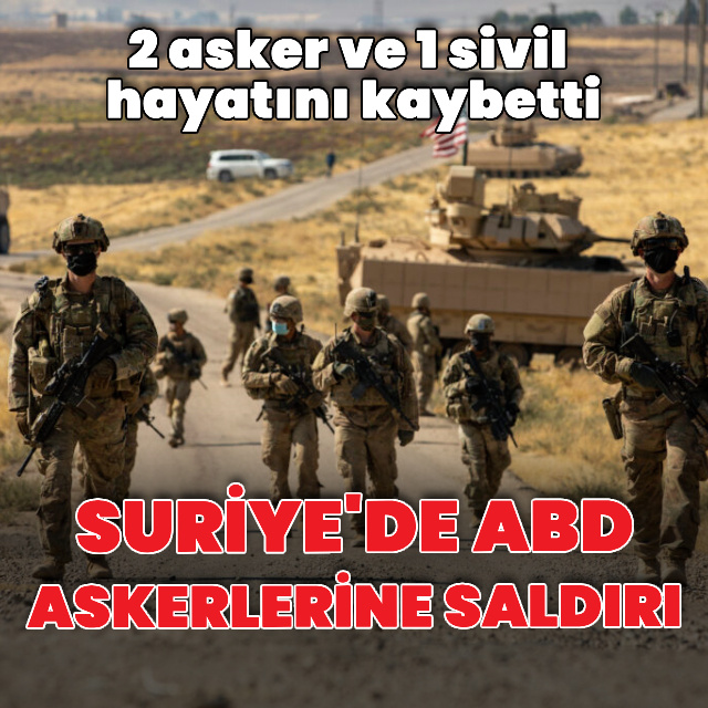 Suriye'deki ABD askerlerine ateş açıldı