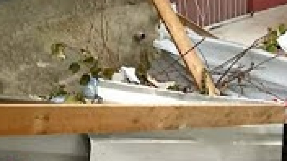 Merdivenlerin yarısı moloz doldu!