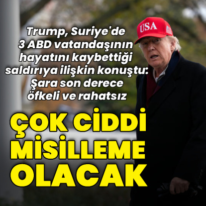 Trump'tan misilleme açıklaması