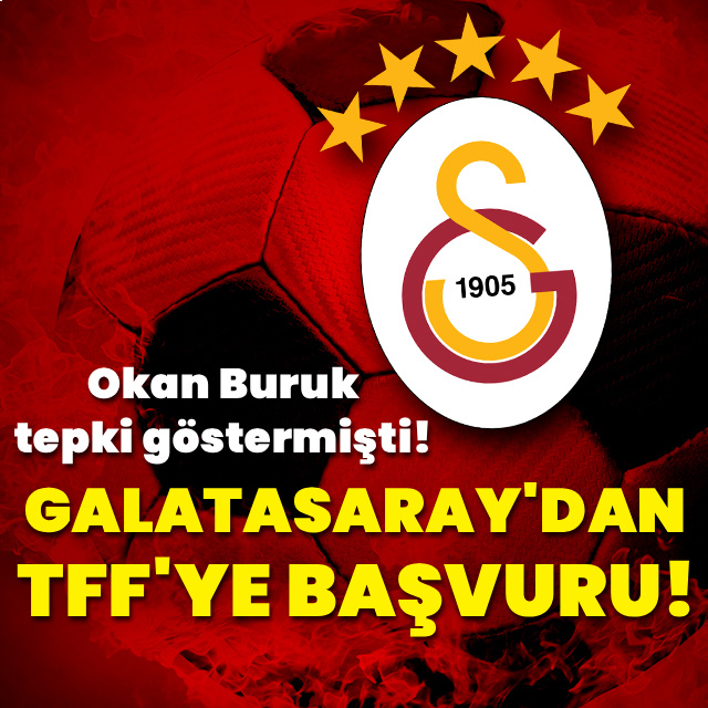 Galatasaray'dan Başakşehir maçı için TFF'ye başvuru!