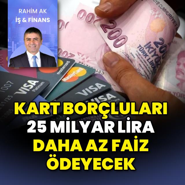 Aylık 1.8 milyar lira daha az ödeme