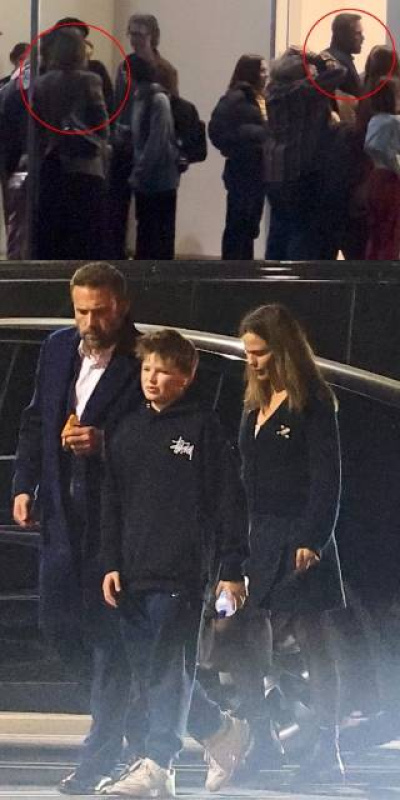 Eski eşler birbirlerine bakmadı