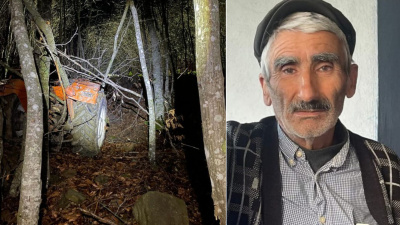 Traktör uçuruma uçtu... 1 ölü 1 yaralı