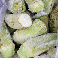 Bamya buzluğa nasıl konur?