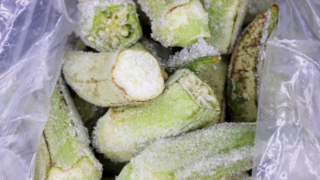 Bamya buzluğa nasıl konur?