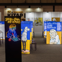 'Yazan-Çizen Latif Demirci' İstanbul Kitap Fuarı’nda