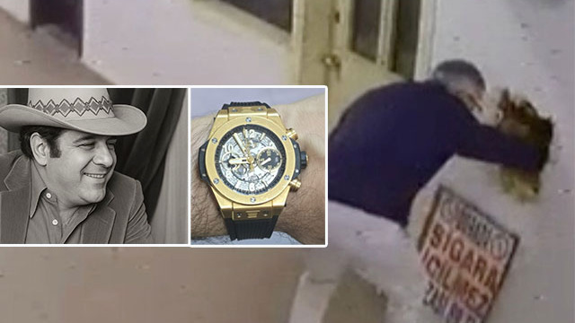 40 bin dolarlık saat Raki'nin 'Kunduzi' tekniğiyle çalındı!