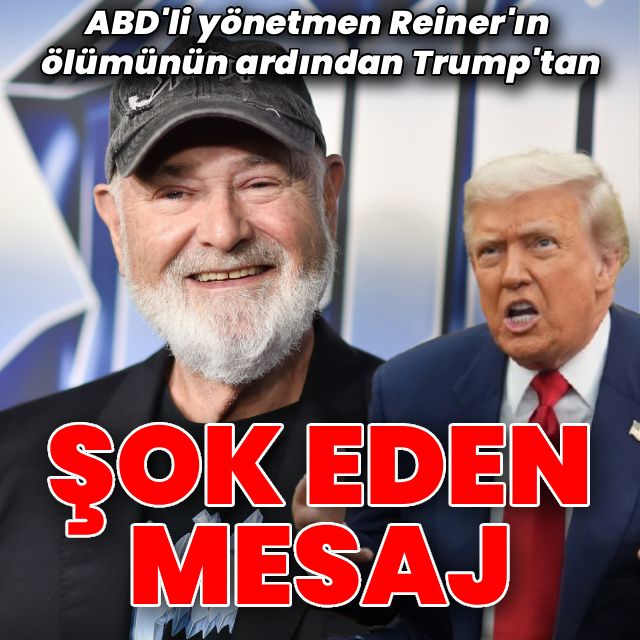 Reiner çiftinin ölümünün ardından Trump'tan şok paylaşım