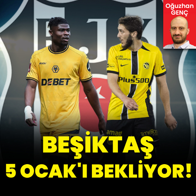Beşiktaş, 5 Ocak'ı bekliyor!